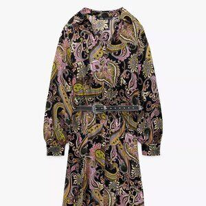 Zara boho style midi dress